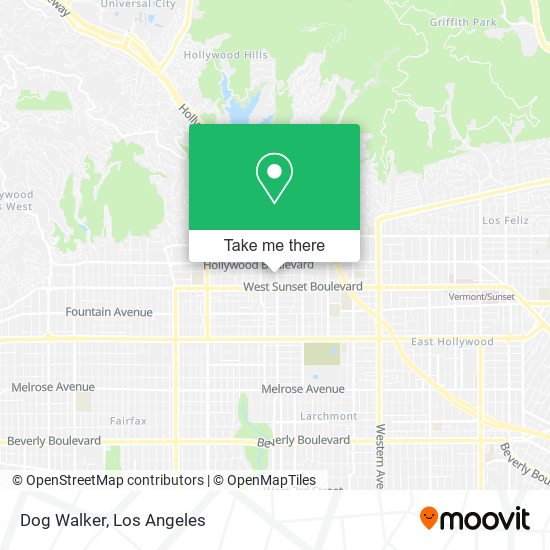 Dog Walker map