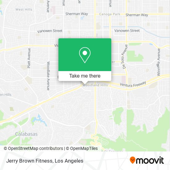 Jerry Brown Fitness map