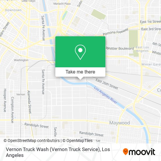 Vernon Truck Wash (Vernon Truck Service) map