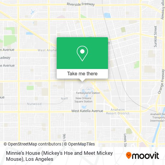Minnie's House (Mickey's Hse and Meet Mickey Mouse) map