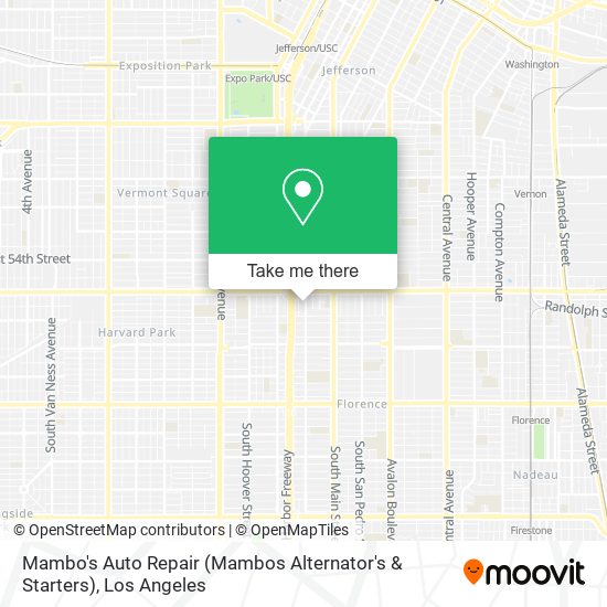 Mambo's Auto Repair (Mambos Alternator's & Starters) map