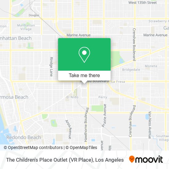 Mapa de The Children's Place Outlet (VR Place)