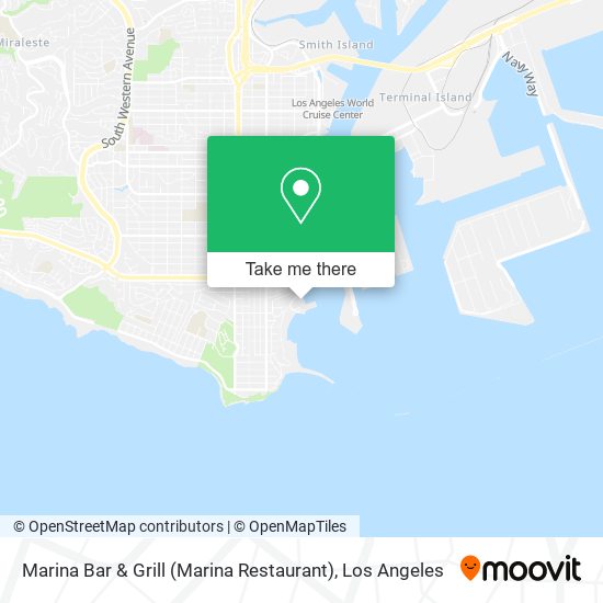 Mapa de Marina Bar & Grill (Marina Restaurant)