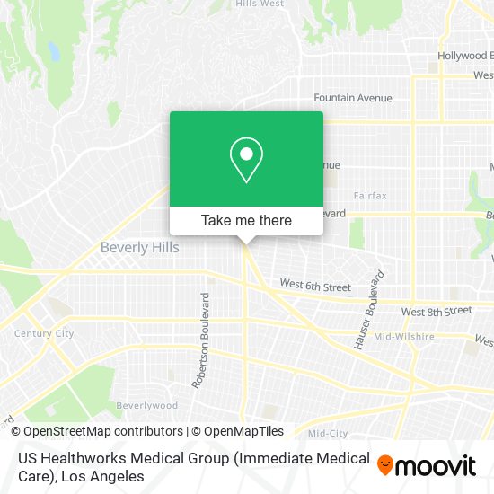US Healthworks Medical Group (Immediate Medical Care) map