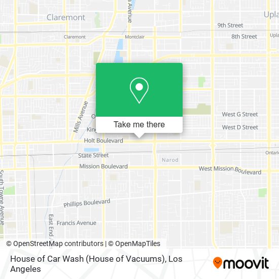 House of Car Wash (House of Vacuums) map