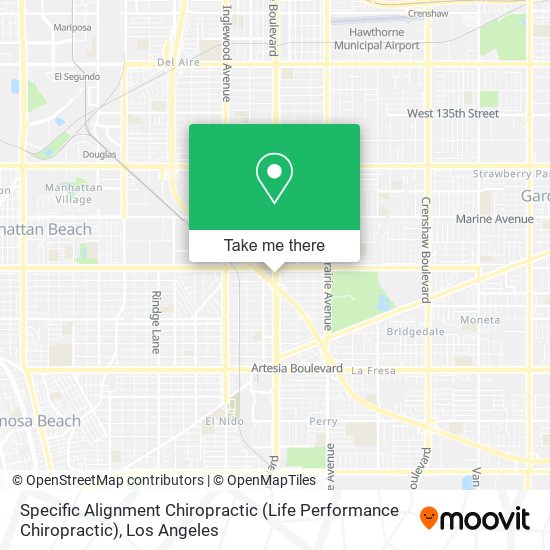 Specific Alignment Chiropractic (Life Performance Chiropractic) map