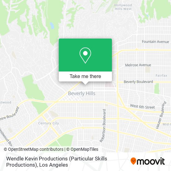 Wendle Kevin Productions (Particular Skills Productions) map