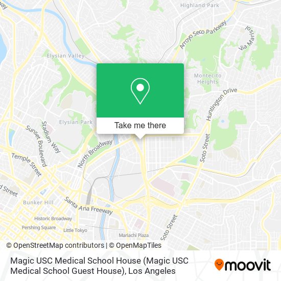 Mapa de Magic USC Medical School House