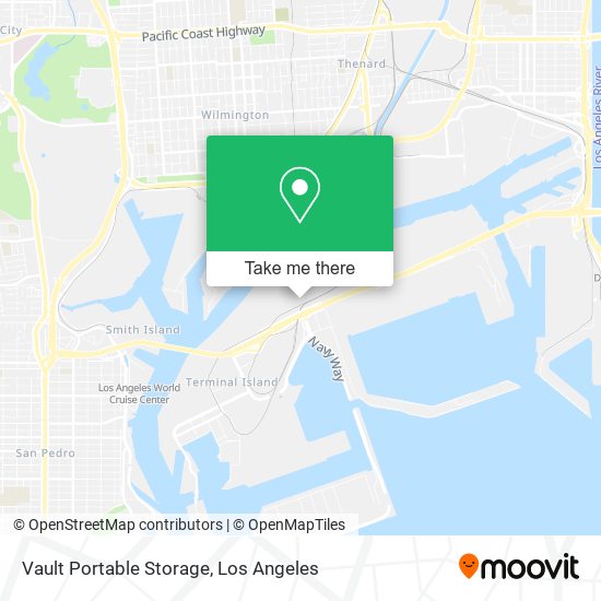 Vault Portable Storage map