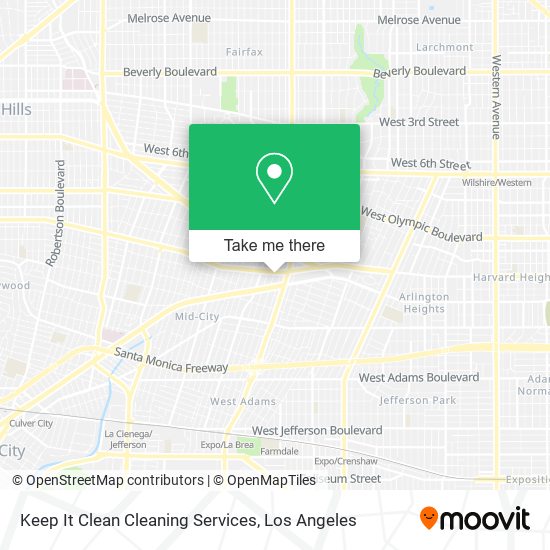 Keep It Clean Cleaning Services map