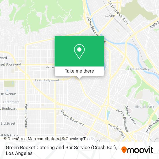 Green Rocket Catering and Bar Service (Crash Bar) map