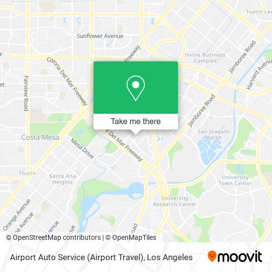 Mapa de Airport Auto Service (Airport Travel)