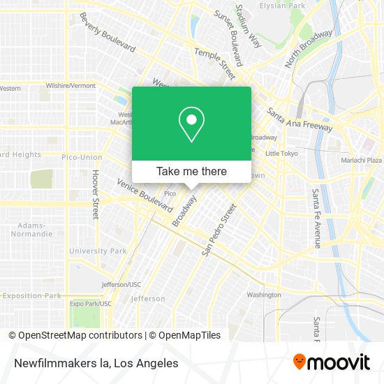 Newfilmmakers la map