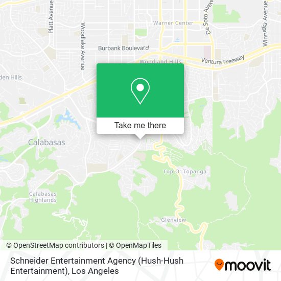 Schneider Entertainment Agency (Hush-Hush Entertainment) map
