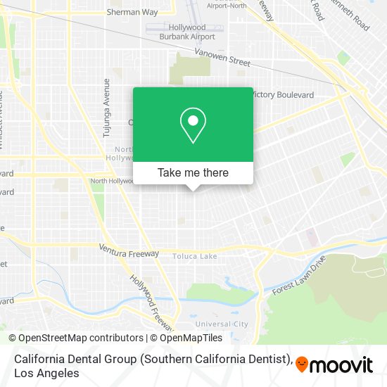 Mapa de California Dental Group (Southern California Dentist)