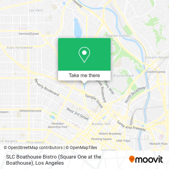 SLC Boathouse Bistro (Square One at the Boathouse) map