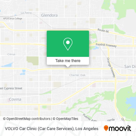 Mapa de VOLVO Car Clinic (Car Care Services)