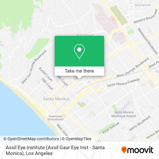 Mapa de Assil Eye Institute (Assil Gaur Eye Inst - Santa Monica)