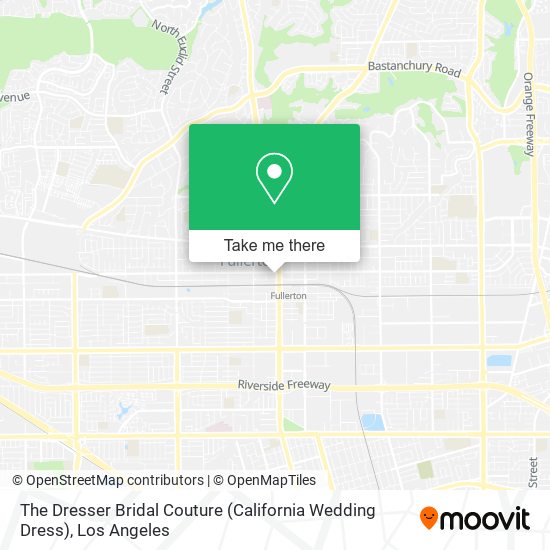 The Dresser Bridal Couture (California Wedding Dress) map