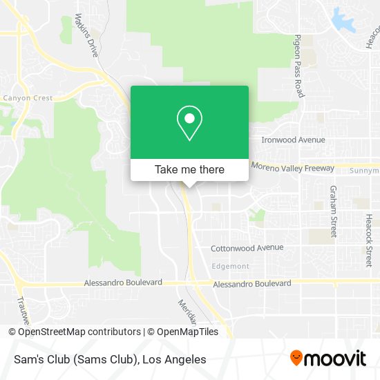 Sam's Club (Sams Club) map