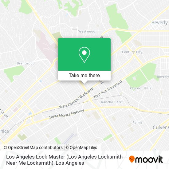 Mapa de Los Angeles Lock Master (Los Angeles Locksmith Near Me Locksmith)