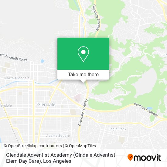 Mapa de Glendale Adventist Academy (Glndale Adventist Elem Day Care)