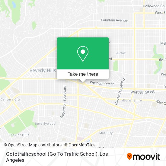 Gototrafficschool (Go To Traffic School) map