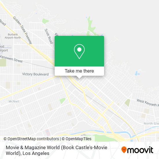 Movie & Magazine World (Book Castle's-Movie World) map