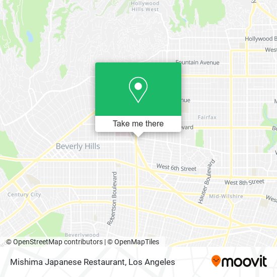 Mishima Japanese Restaurant map