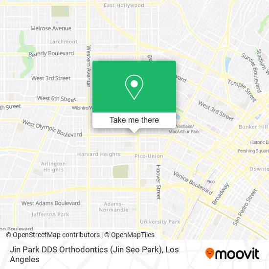 Jin Park DDS Orthodontics (Jin Seo Park) map