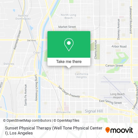 Sunset Physical Therapy (Well Tone Physical Center I) map