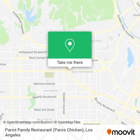 Paros Family Restaurant (Paros Chicken) map