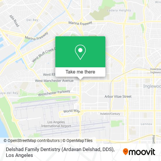 Mapa de Delshad Family Dentistry (Ardavan Delshad, DDS)