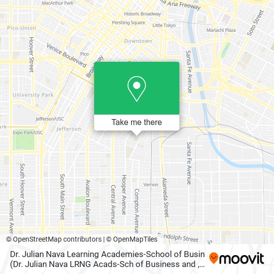 Dr. Julian Nava Learning Academies-School of Busin map