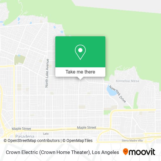 Crown Electric (Crown Home Theater) map