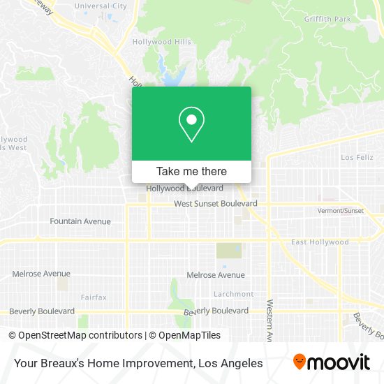 Your Breaux's Home Improvement map