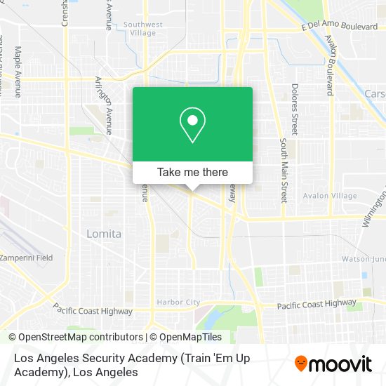 Los Angeles Security Academy (Train 'Em Up Academy) map