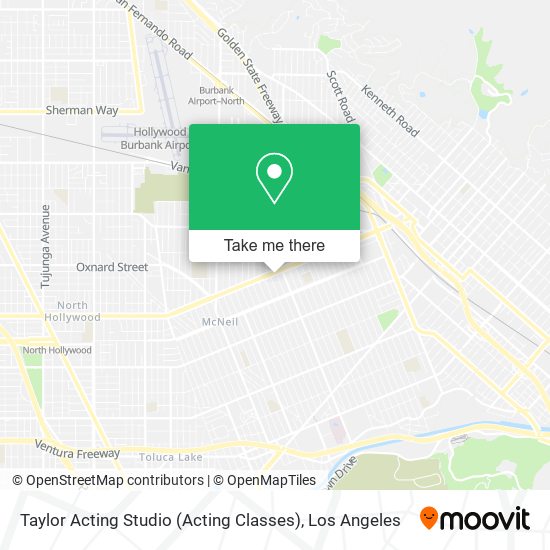 Mapa de Taylor Acting Studio (Acting Classes)