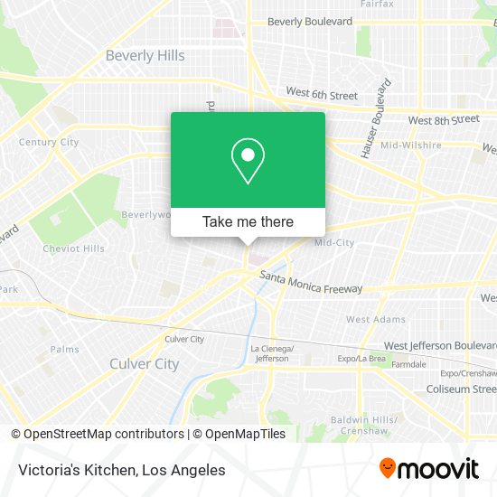 Victoria's Kitchen map