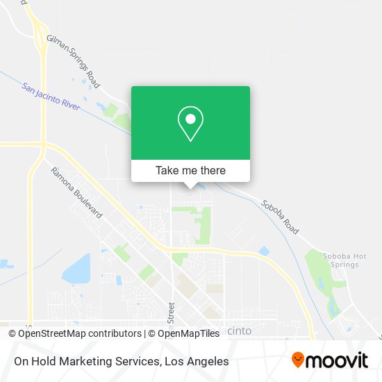 Mapa de On Hold Marketing Services