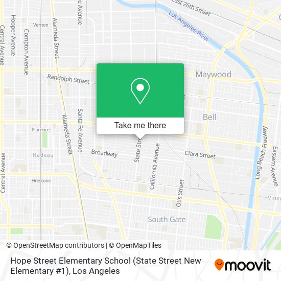 Hope Street Elementary School (State Street New Elementary #1) map