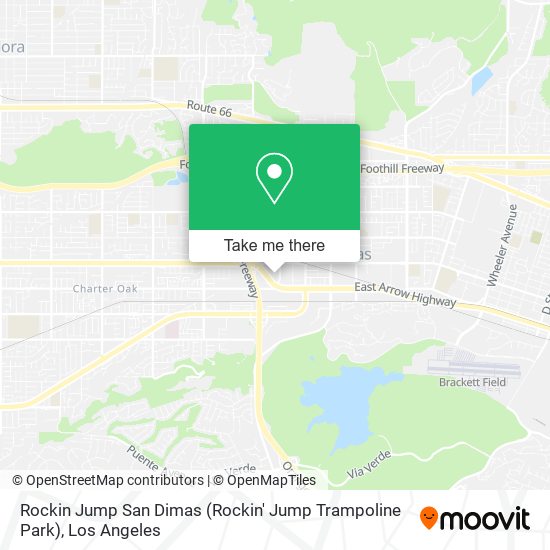 Rockin Jump San Dimas (Rockin' Jump Trampoline Park) map
