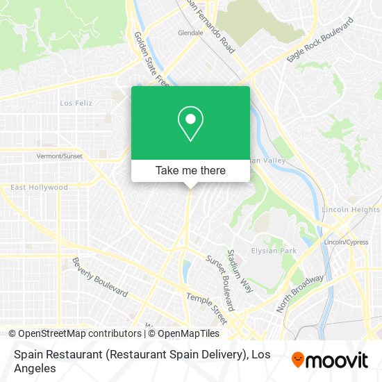 Spain Restaurant (Restaurant Spain Delivery) map