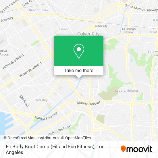 Mapa de Fit Body Boot Camp (Fit and Fun Fitness)
