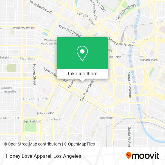 Honey Love Apparel map