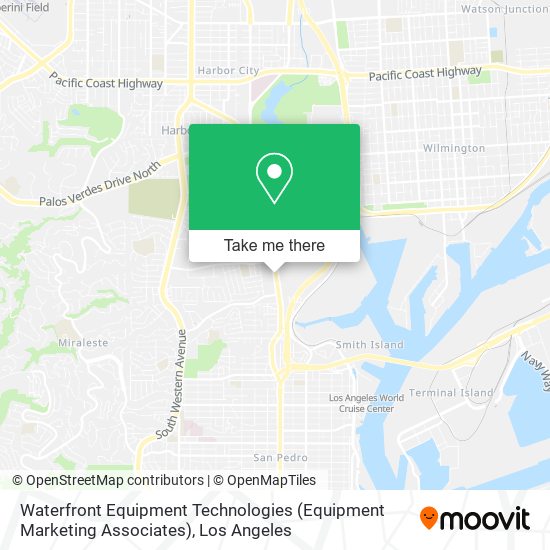 Mapa de Waterfront Equipment Technologies (Equipment Marketing Associates)