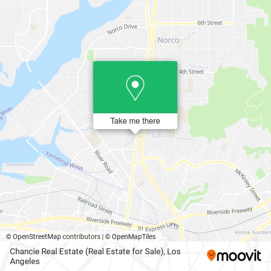 Mapa de Chancie Real Estate (Real Estate for Sale)