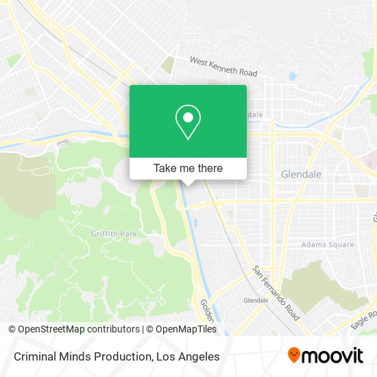 Mapa de Criminal Minds Production