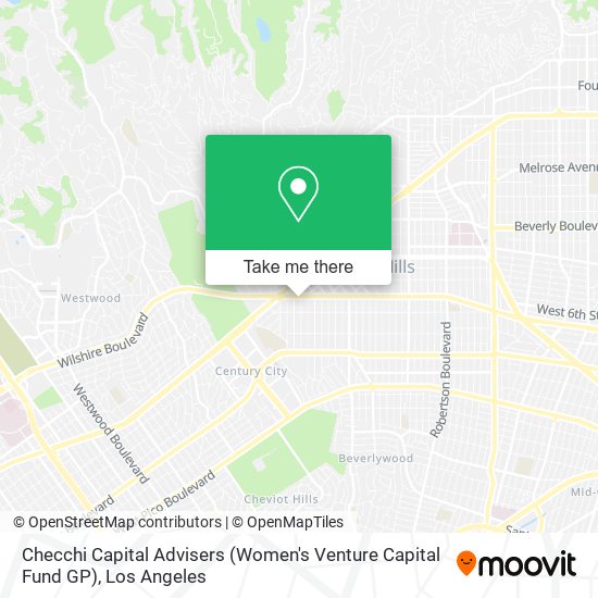 Mapa de Checchi Capital Advisers (Women's Venture Capital Fund GP)