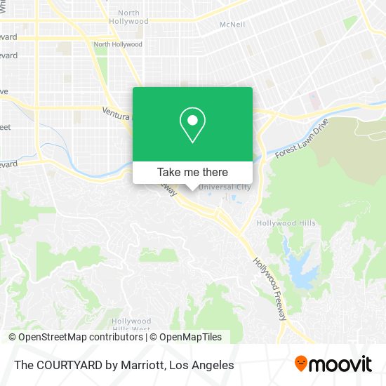 The COURTYARD by Marriott map